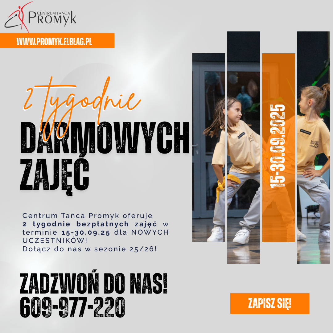 2 tygodnie bezpłatnych zajęć